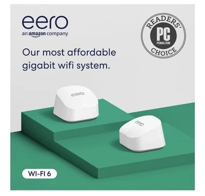 Amazon eero 6+ mesh wifi system - Image 1 of 4
