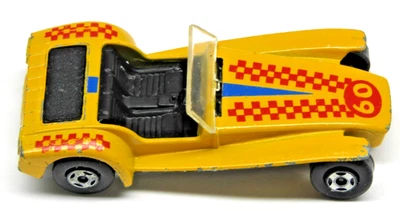 Lesney Matchbox 1971 Lotus Super Seven No 60 Yellow Diecast Vtg Sports Racecar - Image 1 of 4