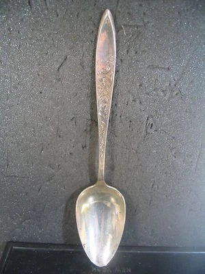 CUCHARA PARA SERVIR PAISLEY BLANCA STERLING GORHAM 8 1/2" Sin Mono Foto 1 de 2