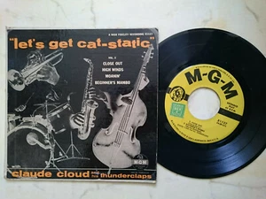 CLAUDE CLOUD AND THE THUNDERCLAPS Let´s get cat-static *4Track 60s EP* - Imagen 1 de 2