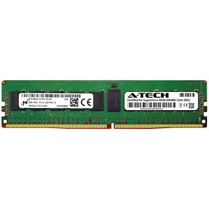 Micron 8GB DDR4 PC4-17000R Supermicro MEM-DR480L-CL01-ER21 Equivalent Server Memory RAM>