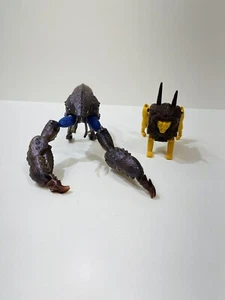 Vintage 1997 Hasbro Transformers Beast Wars Prowl And Sea Clamp Lobster - Picture 1 of 8