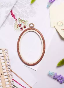 Ovale Flexi Hoop Nurge 230-6 grani di legno - Foto 1 di 1