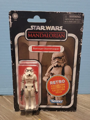 Star Wars Retro Collection The Mandalorian Remnant Stormtrooper 3.75" Figure Cover