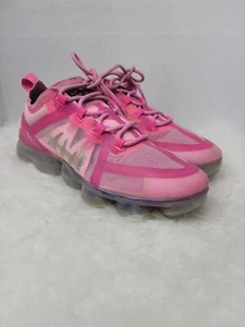 Nike Air VaporMax 2019 Womens Size 7.5 Active Fuchsia Running AR6632-600 - Picture 1 of 9