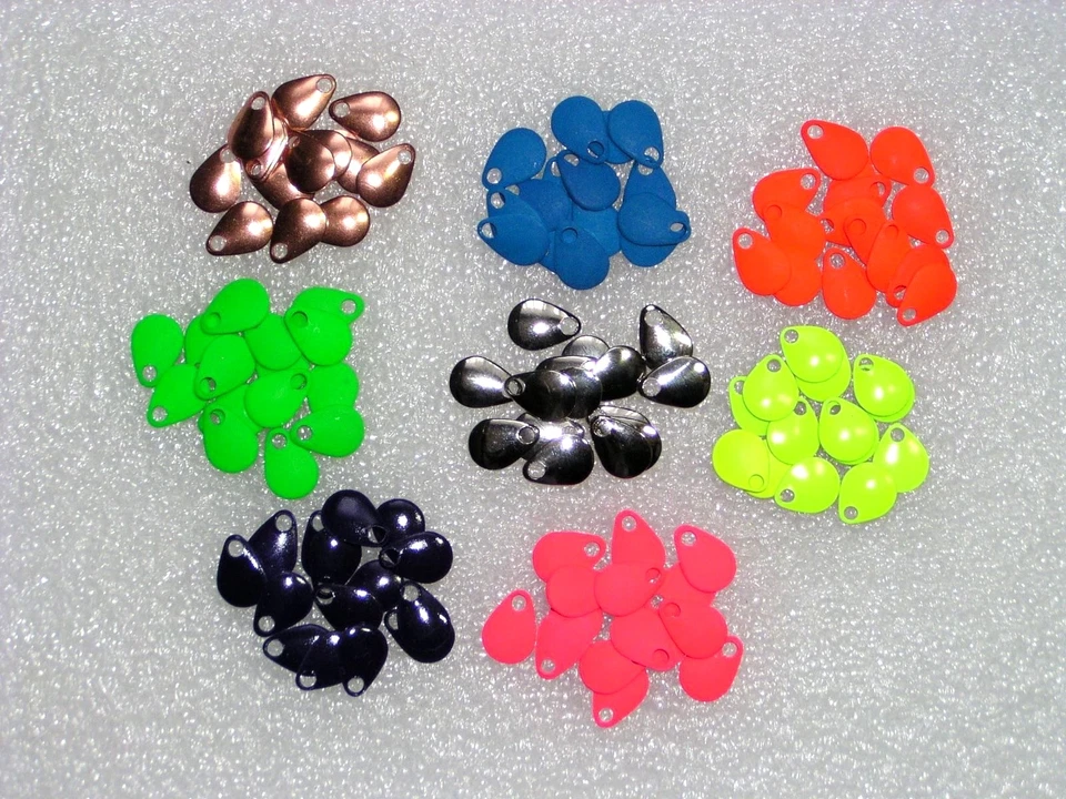 Colorado Spinner Blätter,Größe 00, Verschiedene Farben, Spinner,Lachsforelle,Neu - Bild 1 von 1
