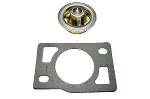 DZ100555 Engine Thermostat & Gasket for John Deere Combines Tractors Industrial - Picture 1 of 4
