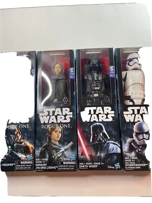 STAR WARS THE FORCE AWAKENS 12 INCH ACTION FIGURES SET OF 4 Brand NEW - Image 1 of 4