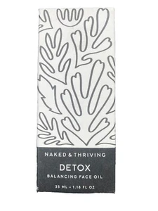 Naked & Thriving Detox ausgleichendes Gesichtsöl 1,18 flüssige Unzen Neu im Karton - Bild 1 von 6