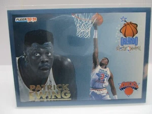 1992-93 Fleer All-Stars #5 Patrick Ewing KNICKS - Foto 1 di 2