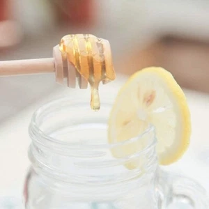50 Pack 3” and 4” Wooden Mini Honey Dipper Sticks NEW - Picture 1 of 6
