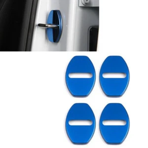 4x Cubierta protectora de armario de puerta interior marco azul para Porsche Taycan 2020-2023 - Imagen 1 de 3