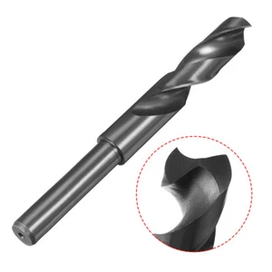 16.5mm Drill Bit HSS 9341 Black Oxide w 1/2" Straight Reduced Shank - Picture 1 of 5