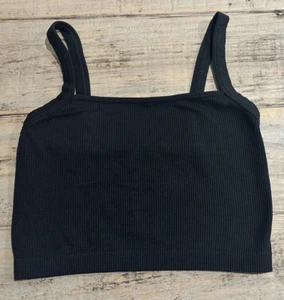 ***COLSIE*** Black Bralette Sport Bra Size L- NWOT - Picture 1 of 6