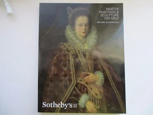 Master Paintings & Sculpture. Day Sale. Sotheby's. New York. 26 January 2017 - Picture 1 of 9