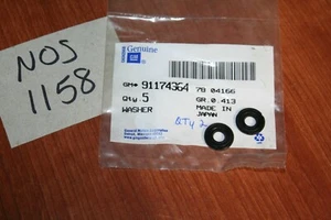 Genuine GM Valve Cover Washer Qty.2 91174364 99-04 Tracker 2.0L 4 Cyl. 2.5L V6 D - Picture 1 of 3