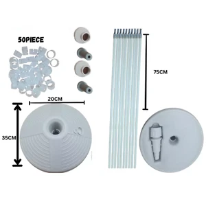 Kit Arco Globo 10FTx9FT Soporte Piso Guirnalda Cumpleaños Boda Fiesta Baby Shower - Imagen 1 de 9