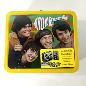 The Monkees 1997 Limited Edition Metal Lunch Box Video & Puzzles Factory Sealed - Picture 1 of 9