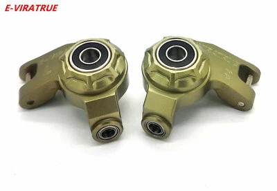 E-VIRATRUE 7075Alu Hard Anodized Front Steering Knuckles For Axial For SCX6 1/6 - Image 1 of 4