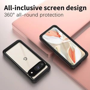 For Google Pixel 8 9 Pro 9A 8A Shockproof Hybrid Bumper Clear Phone Case Cover - Bild 1 von 11
