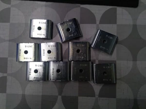 Eaton B-Line B450-1/4 1/4" Steel U-Washer 10 Pack **Free Shipping** - Picture 1 of 2