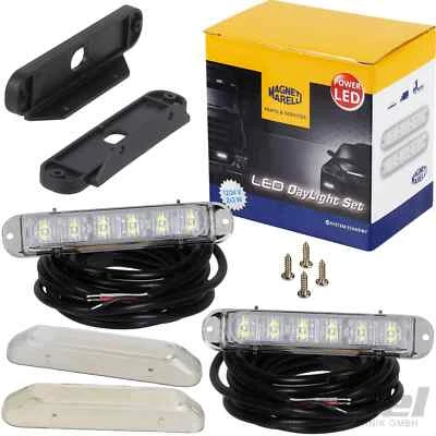 MAGNETI MARELLI TAGFAHRLICHT 133mm LED-DayLine DayLight TFL DLR 12V/24V 6000K - Bild 1 von 4