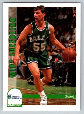 1992-93 HOOPS MIKE IUZZOLINO DALLAS MAVERICKS #48 - Image 1 of 2