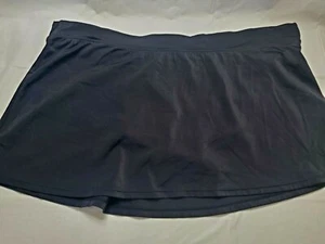 Jaclyn Smith Women's Size 16 Bathing Suit Bottom With Swim Skirt Black - Picture 1 of 6