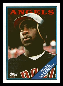 1988 Topps Mark McLemore  California Angels #162 Junk Wax NM-MINT - Picture 1 of 2
