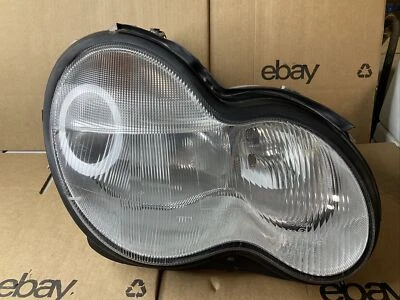 01-04 Mercedes-Benz W203 C230 C240 Right Side Headlight Head Lamp Halogen PARTS* - Image 1 of 4