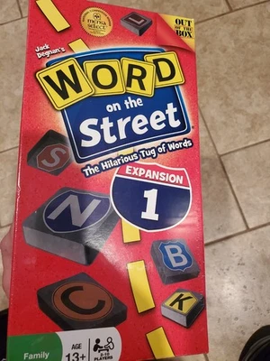 WORD ON THE STREET GAME EXPANSION SET NEW SEALED PACKAGE - Image 1 of 2