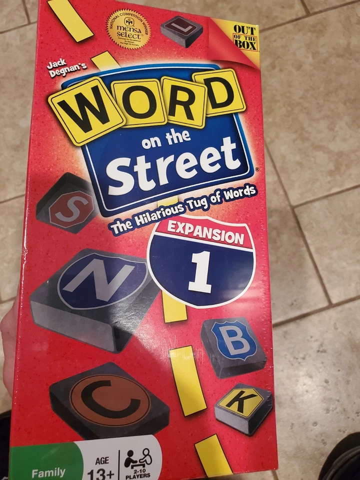 WORD ON THE STREET GAME EXPANSION SET NEW SEALED PACKAGE - Image 1 of 2
