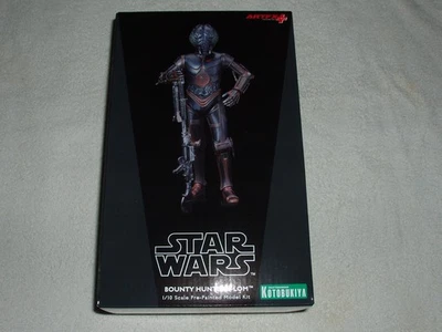 Kit Modelo Prepintado 4-LOM Bounty Hunter Star Wars ArtFX Kotobukiya 1/10 Nuevo en Caja Foto 1 de 2