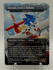 Tornado, Sonic's Biplane - Weatherlight Secret Lair Drop SLD MTG Magic Non-Foil - Picture 1 of 1