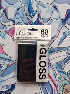 Ultra Pro Eclipse Gloss Small Sleeves 60 Pack Jet Black  - Picture 1 of 2