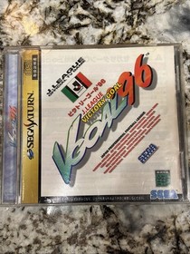 Japanese J.League Victory Goal '96 Sega Saturn Japan Import Complete US Seller