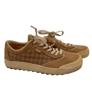 Simple Pedbed Suede Checkered Skate Shoes Size 8 - Picture 1 of 9