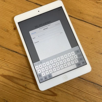 iCloud GESPERRT Apple iPad mini 1. Gen Wi-Fi 7,9 Zoll Weiß Silber  A1432  - Bild 1 von 4