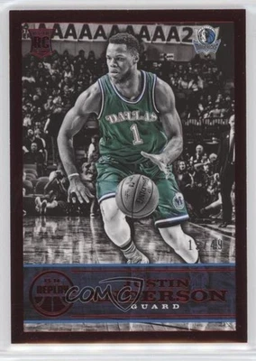 Panini Replay Red 15/49 Justin Anderson #71 Rookie RC 0f6 2015-16 Foto 1 de 3