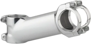 MSW 17 Stem Length 100mm Clamp 31.8mm +/-17 Deg 1 1/8 in Silver Aluminum MTB - Picture 1 of 3