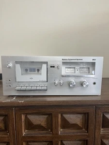 MCS 683-3539 Cassette Recorder Deck si accende, necessita di riparazione, vintage - Foto 1 di 11