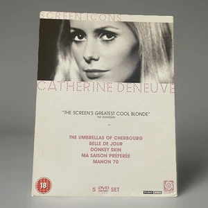 Catherine Deneuve Collection - Screen Icons [DVD] 5 DVD Film Set - Imagen 1 de 7
