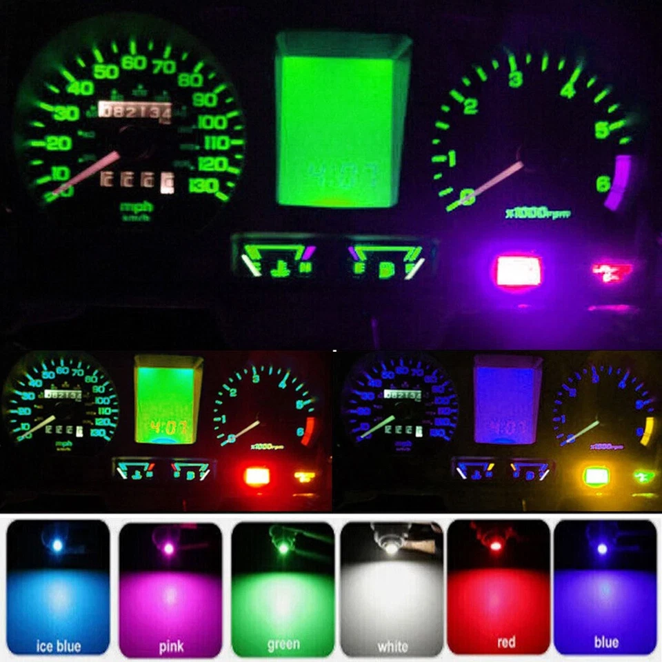 Cuadro de instrumentos bombillas LED para tablero de instrumentos Honda Goldwing GL1500 1988-2000  Foto 1 de 4