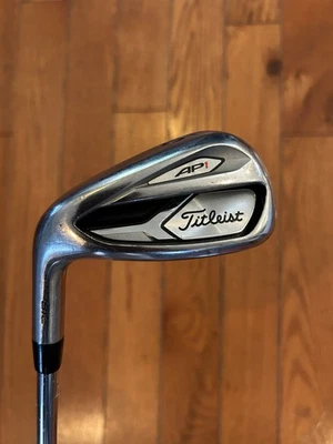 LH Titleist AP1 Single Iron 9 Iron Steel Shaft Stiff  Left Hand - Image 1 of 4