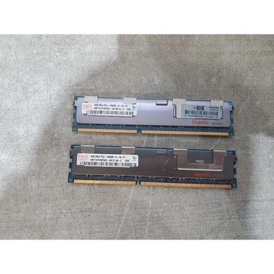 Lot of 2 Hynix HMT151R7BFR4C-H9 Memory Module 4GB PC3-10600R DDR3 SDRAM 1333MHz - Image 1 of 4