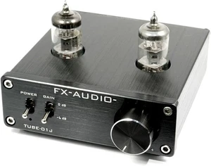 FXAUDIO- TUBE-01J Tube Preamplifier  Line Amplifier  NFJ Original Model  Black - Picture 1 of 5