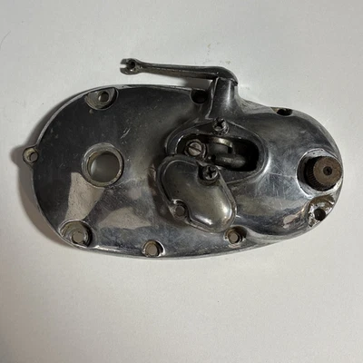 Cubierta de caja de cambios exterior Slick Shift y puerta de ases Triumph pre unidad 5T 6tT T110 Foto 1 de 4