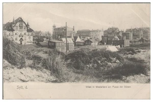 V7944/ Villen in Westerland Sylt AK  ca.1900 - Picture 1 of 2