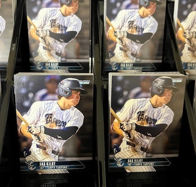 Dax Kilby 2025 Tampa Tarpons #1 New York Yankees Rookie RC Choice - Imagem 1 de 1