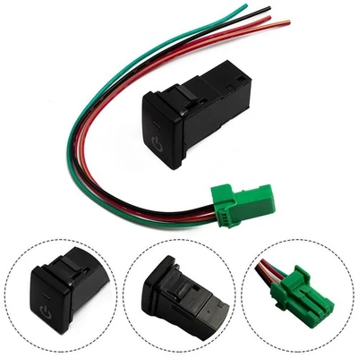 New Power Light Switch Plastic Power Light Replacement Wear resistance - Image 1 of 4